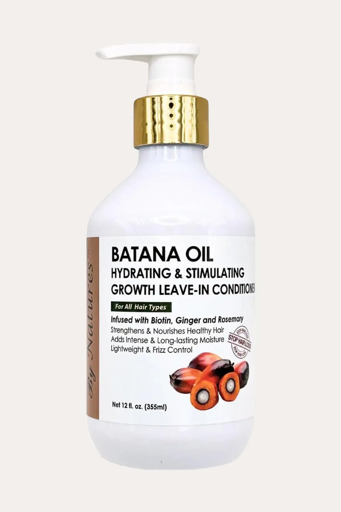 BY NATURES BATANA OIL HYDRATING & STIMULATING LEAVE-IN CONDITIONER 12oz BY NATURES