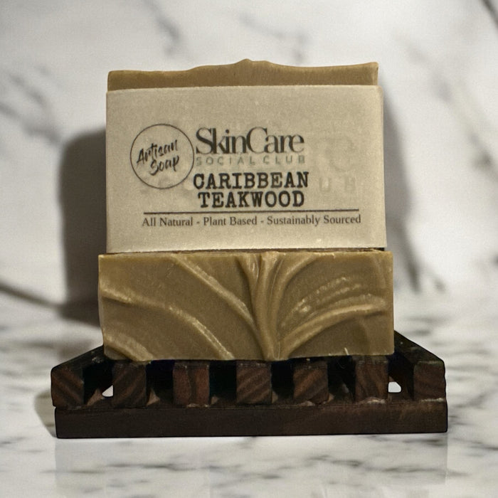 Caribbean Teakwood with Dead Sea Mud Soap Bar