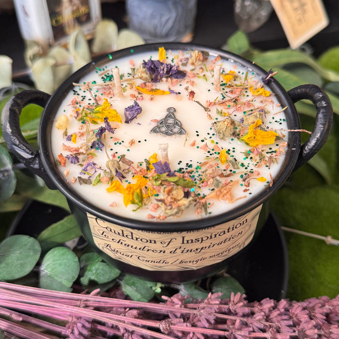 Cauldron of Inspiration spell candles