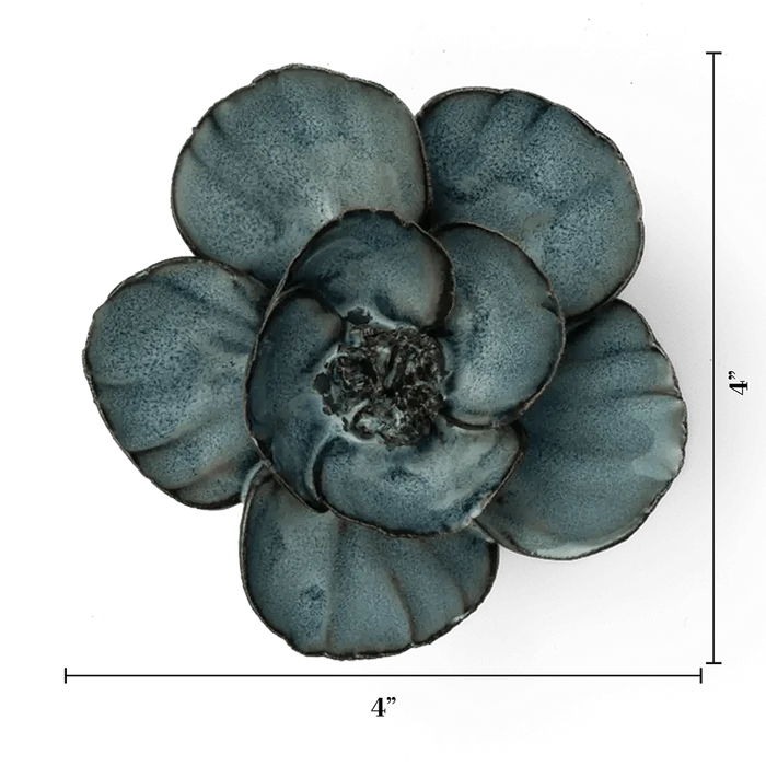 Ceramic Blue Poppy - Olita Gifts & Goods