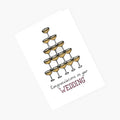Champagne Tower - Congratulations Wedding Card - THE NONSENSE MAKER