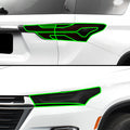Full Headlight Taillight Precut Smoked PPF Tint Kit Film Overlay Fits Chevrolet Traverse 2022 - 2023 - Bogar Tech Designs