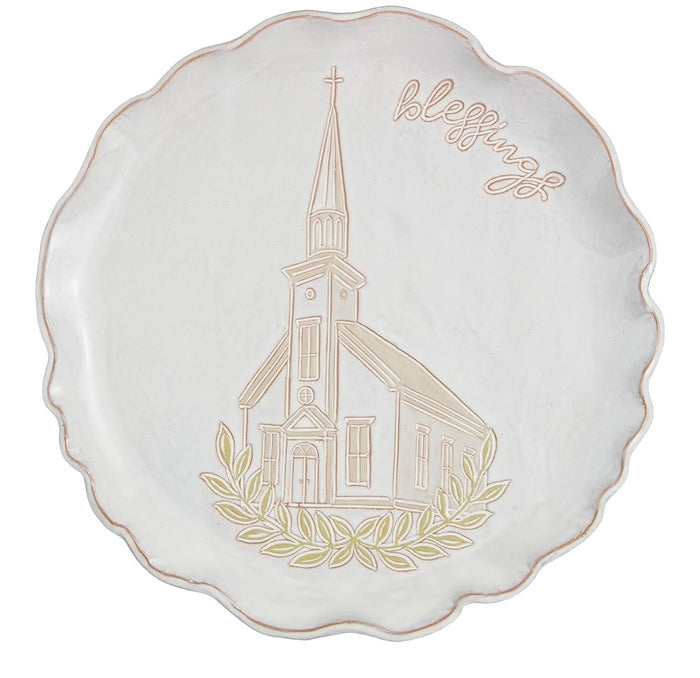 Church Blessing Platter