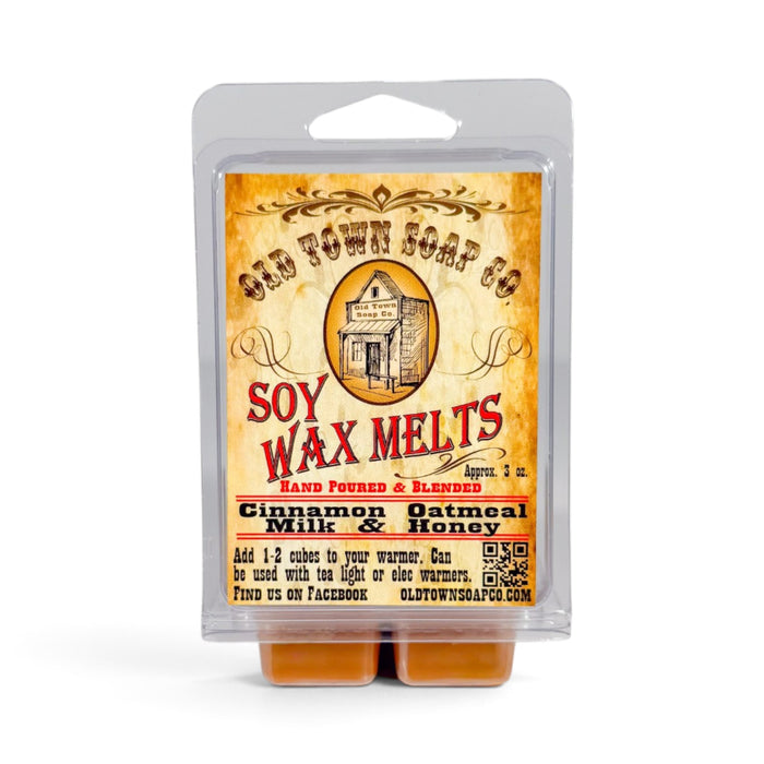 Cinnamon Oatmeal Milk & Honey Wax Melts - Old Town Soap Co.