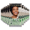 Clairol Natural Instincts Hair Color, #2 Black - 12 Pack