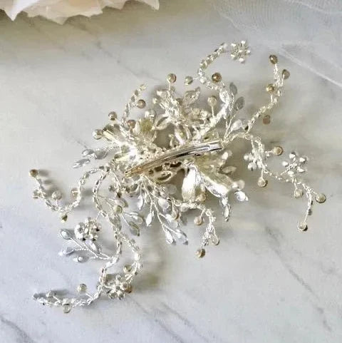 Wedding Hair Accessories - Crystal Bridal Hair Clip/Vine