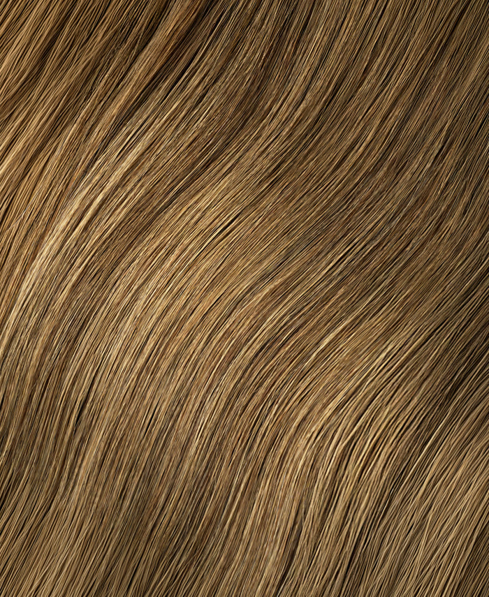clip-in hair extensions dark blonde.