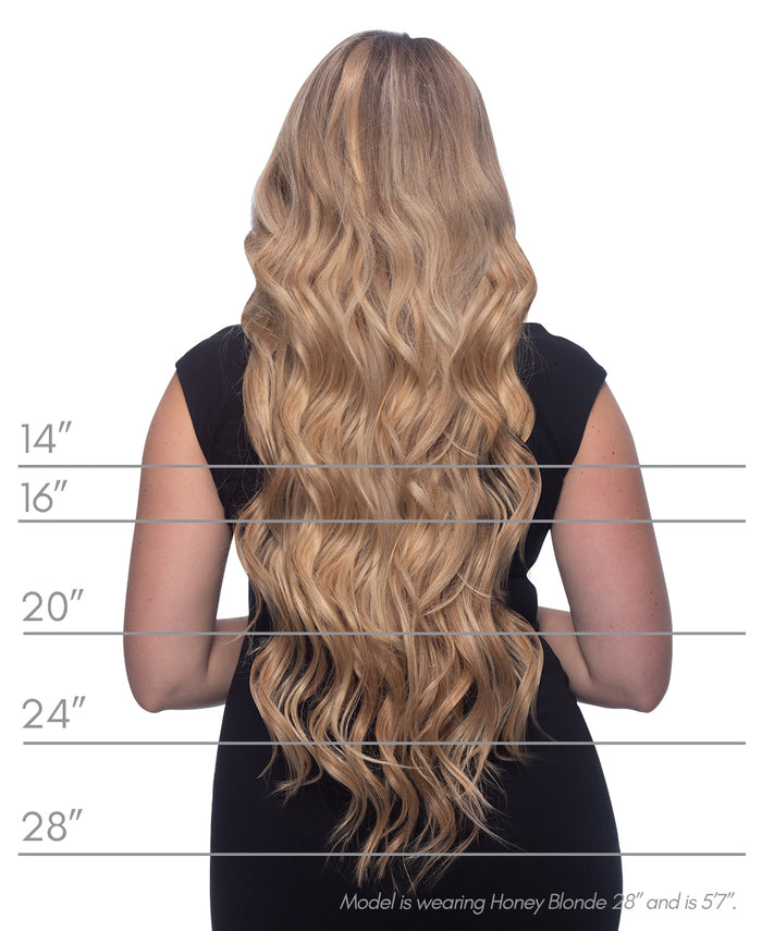 clip-in hair extensions strawberry blonde.