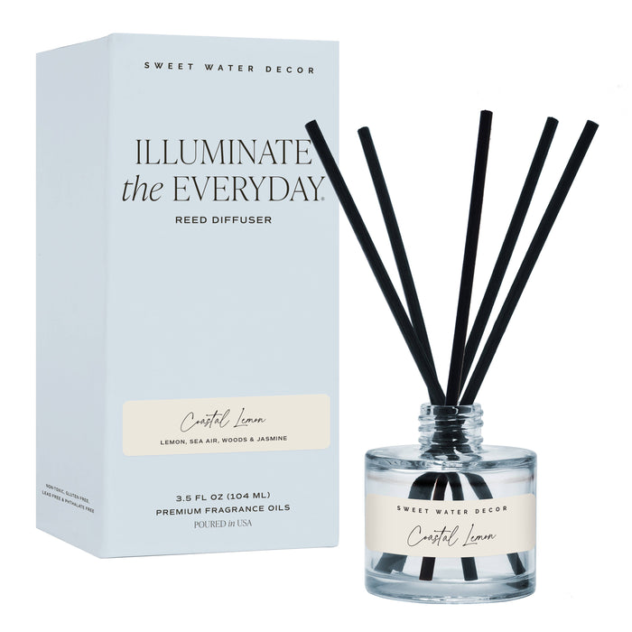 Coastal Lemon Reed Diffuser - Gifts & Home Decor - Olita Gifts & Goods
