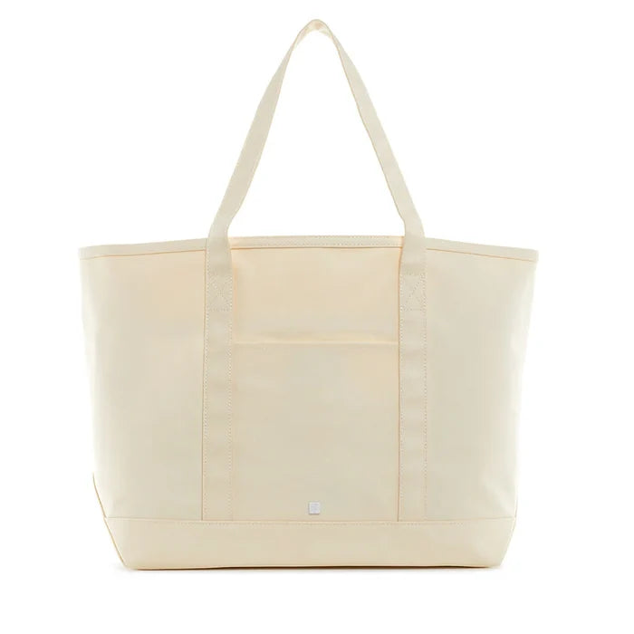 Coated Canvas Maxi Tote