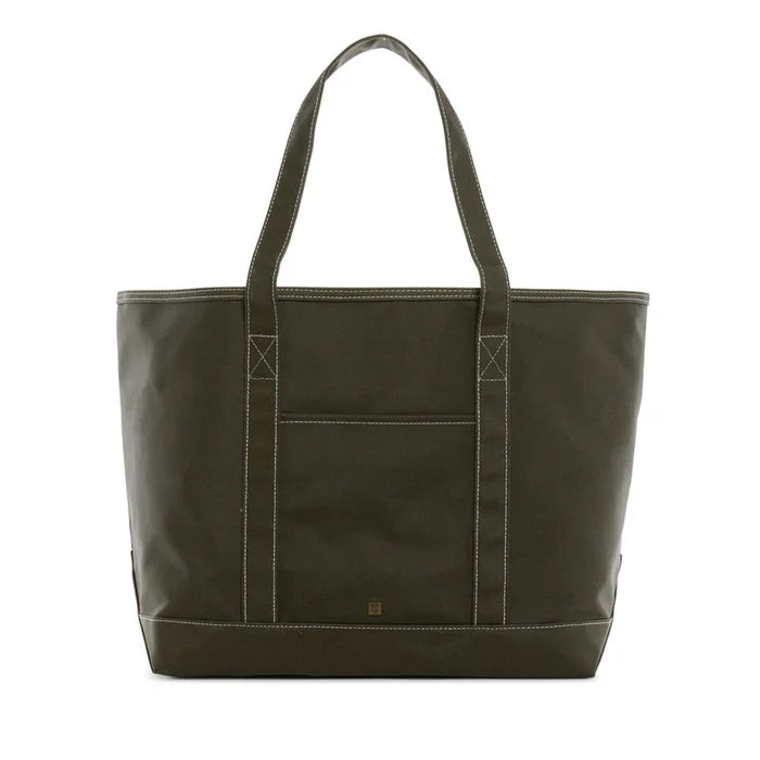 Coated Canvas Maxi Tote