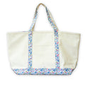 Coated Canvas Maxi Tote