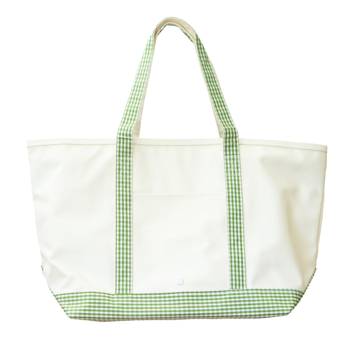 Coated Canvas Maxi Tote
