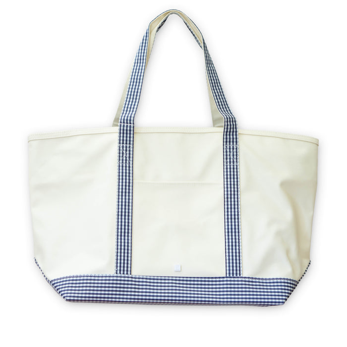 Coated Canvas Maxi Tote