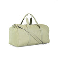 Coated Canvas Weekender Duffel Bag
