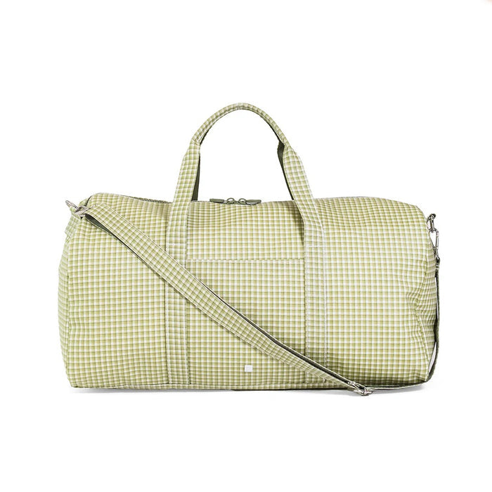 Coated Canvas Weekender Duffel Bag