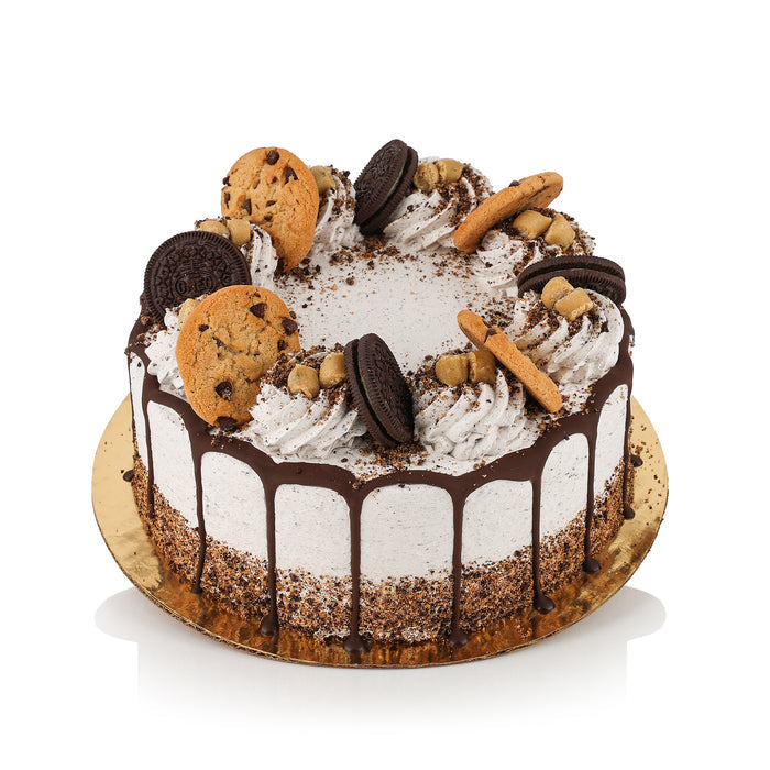 Cookie Monster Ice Cream Cake