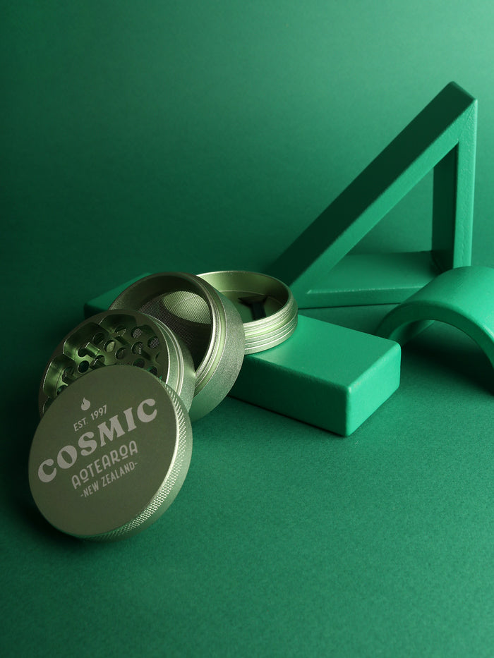 Cosmic Grinder 55mm 4pc Matte | Green-Image 1