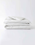 Baloo Living Throw / Pebble White Cotton Duvet Cover