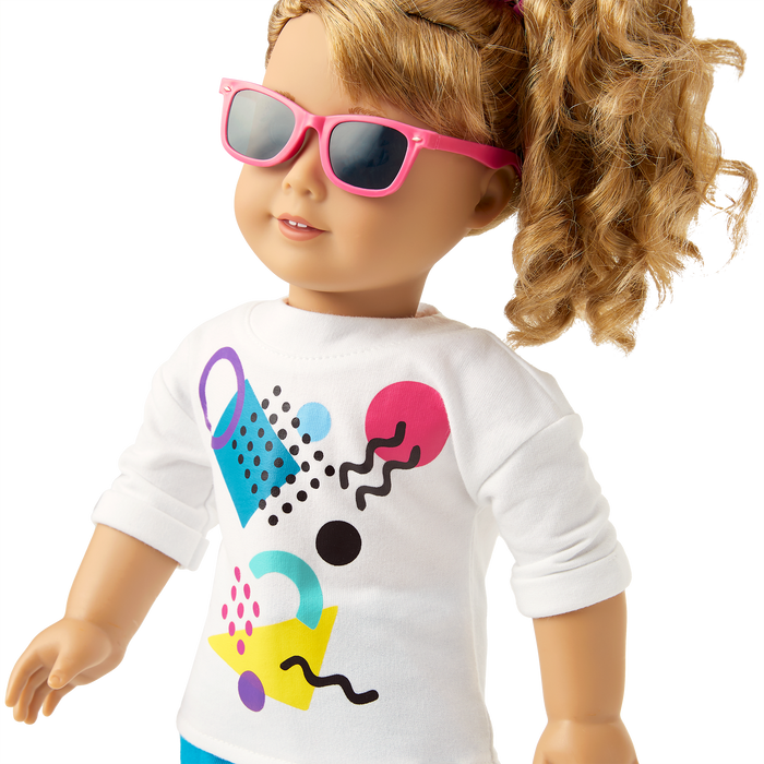 Courtney’s™ Graphic Sweatshirt for 18-inch Dolls (Historical Characters)