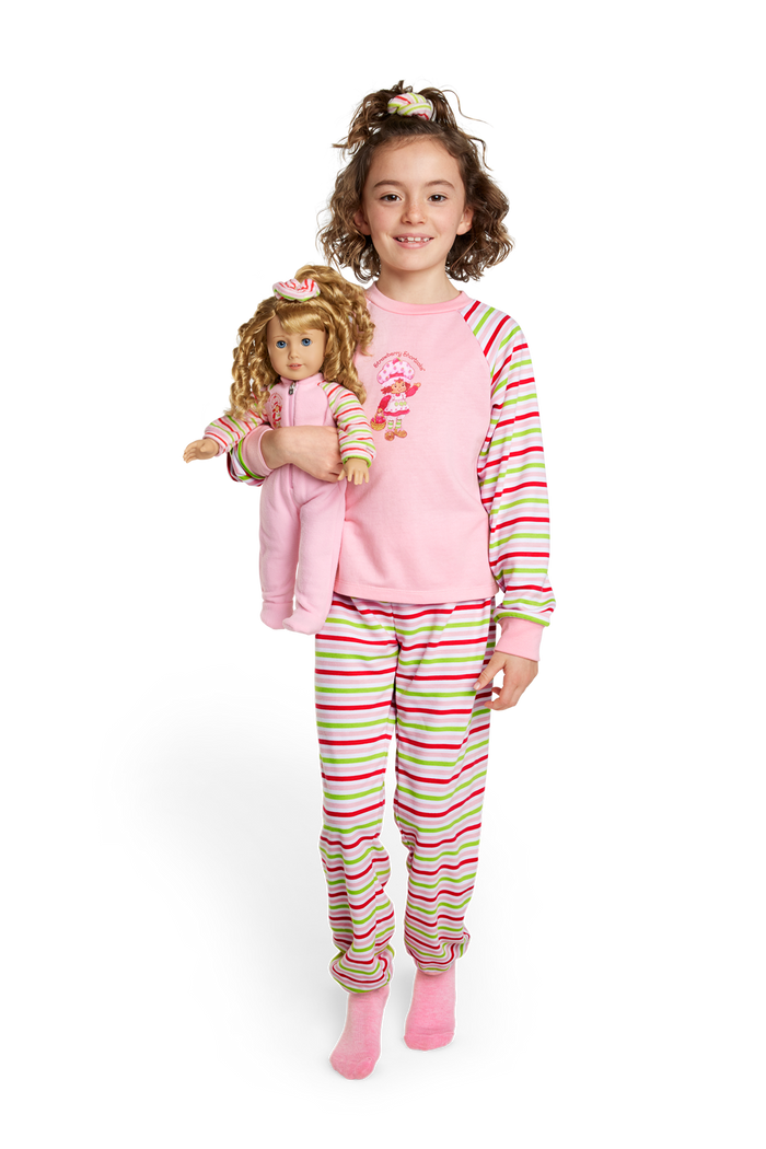 Courtney’s™ Strawberry Shortcake™ PJs for Girls & 18-inch Dolls (Historical Characters)