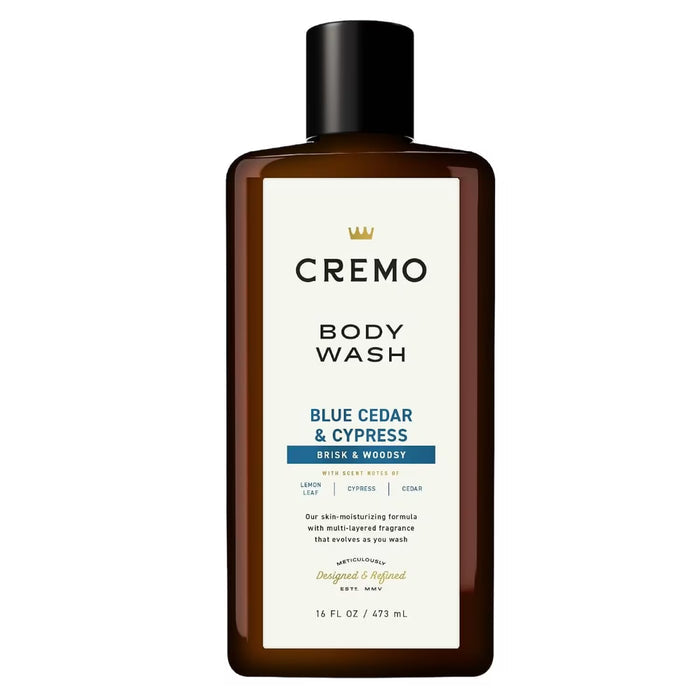 Cremo Cedar & Cypress Men’s Body Wash 16 oz - 12 Pack