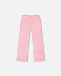Crinkle Jersey Leggings Pink-0