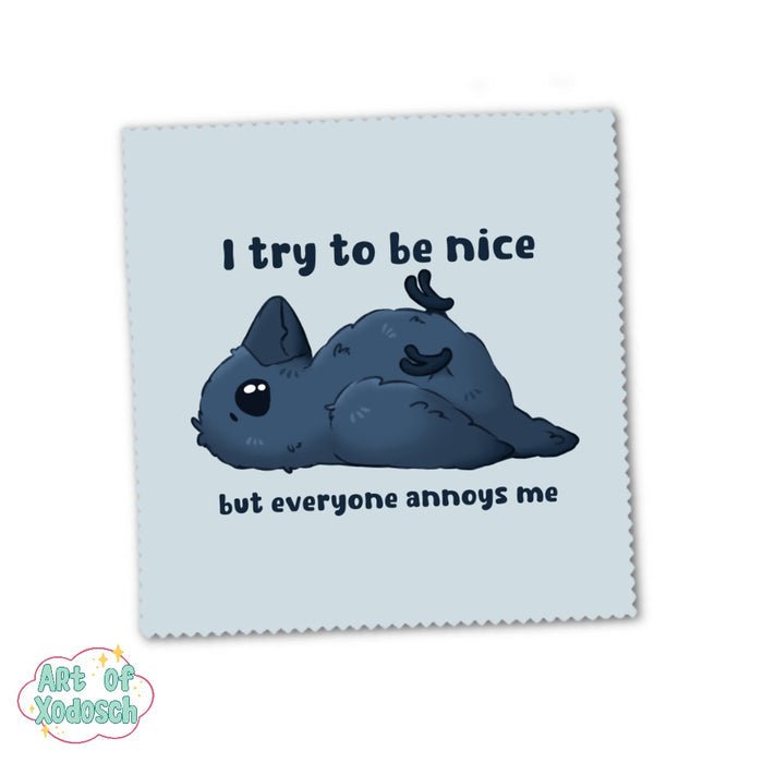 crow - microfiber cloth