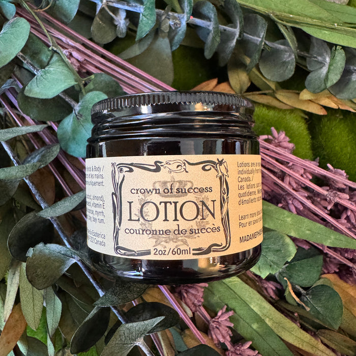 Crown of Success Magic Spell Natural Lotion