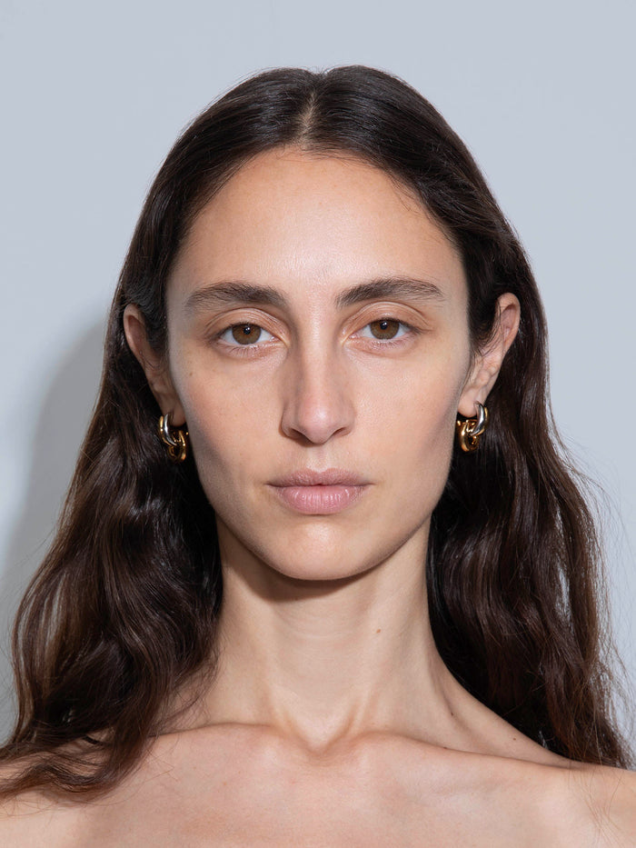 Cyrus Palladium-Plated Hoop Earrings