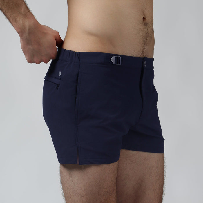 Dark Navy Pier Short - Parke & Ronen
