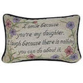 Daughter Throw Pillow