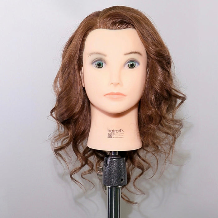 Debbie [100% Human Hair Mannequin] for Cutting, Styling and Coloring