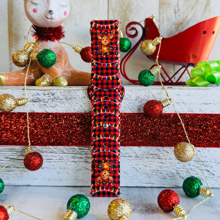 Deerlightful Print Silicone Band For Samsung Watch