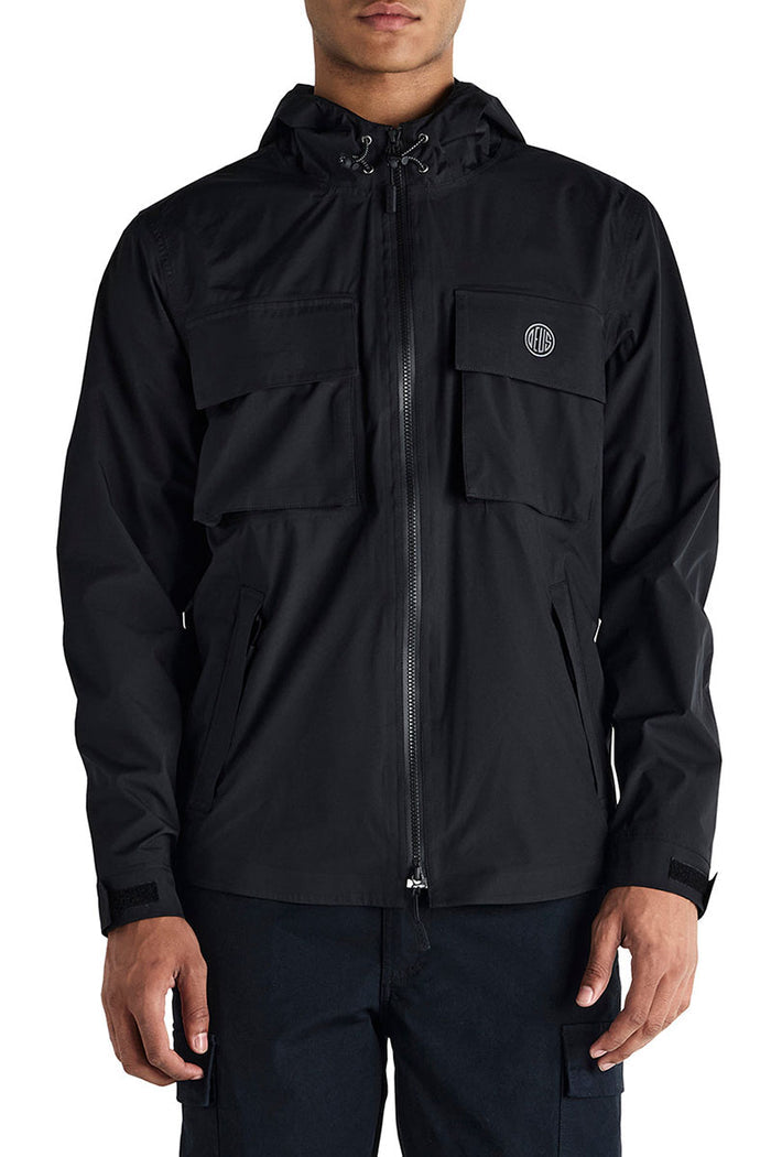 Deus Ex Machina Noel Waterproof Jacket (Black)