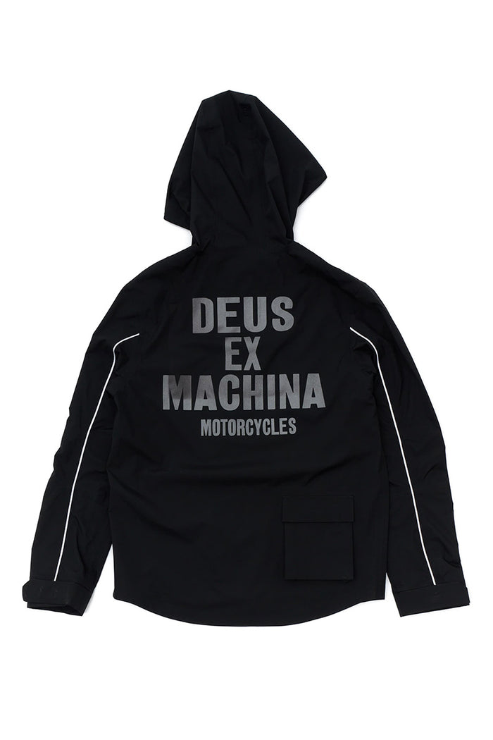 Deus Ex Machina Noel Waterproof Jacket (Black)