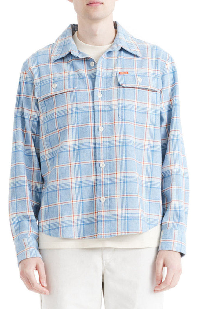 Deus Ex Machina Vacay Check Shirt (Sky Blue)