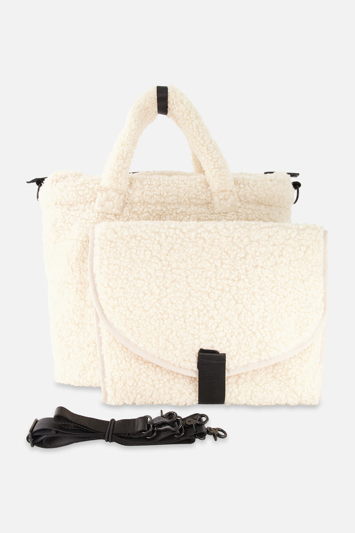Diaper Bag Off-White With Changing Mat-3