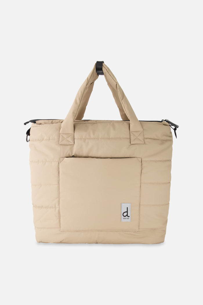 Diaper Bag Taupe With Changing Mat-0