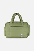 Diaper Bag With Changing Mat Olive Green-0