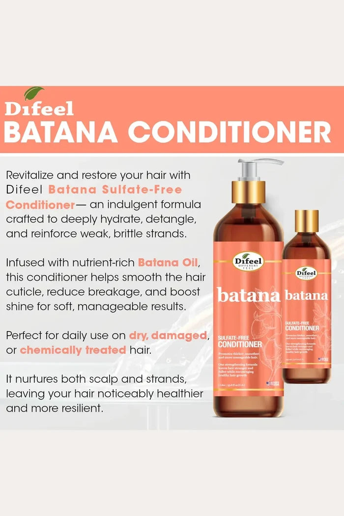 DIFEEL BATANA CONDITIONER SULFATE-FREE 12oz DIFEEL