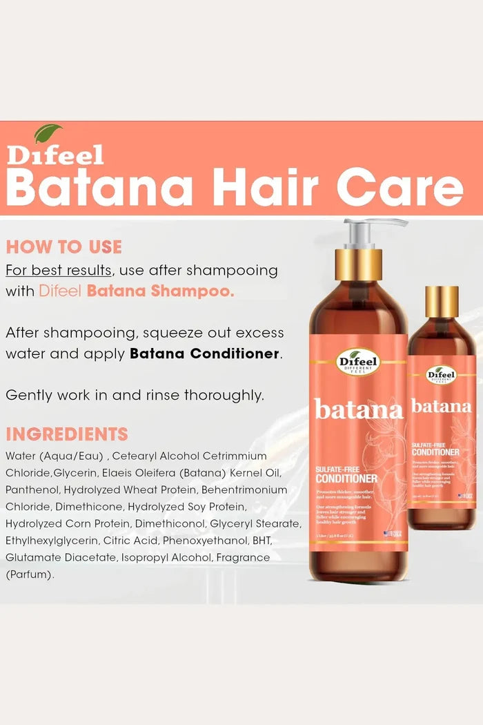 DIFEEL BATANA CONDITIONER SULFATE-FREE 12oz DIFEEL