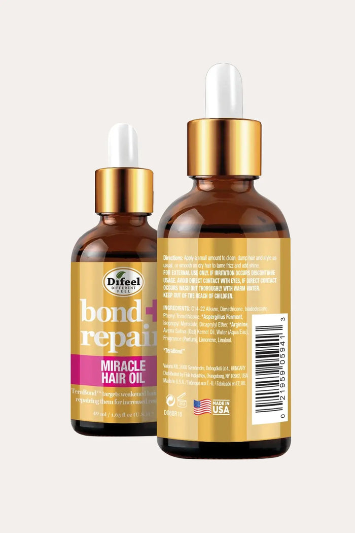 DIFEEL BOND + REPAIR MIRACLE HAIR OIL 1.65oz - BSW BEAUTY CANADA