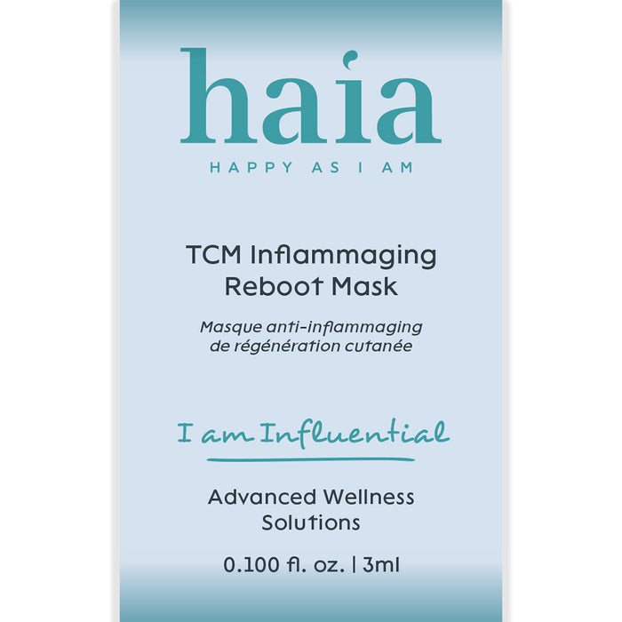 DISCONTINUED - I am Influential | TCM Inflammaging Reboot Mask | haia