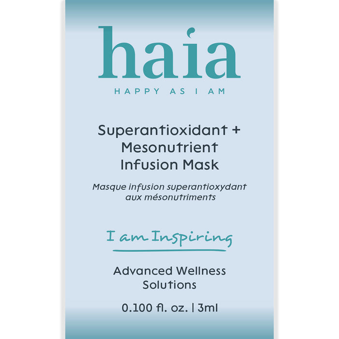 DISCONTINUED - I am Inspiring | Superantioxidant + Mesonutrient Infusion Mask | haia