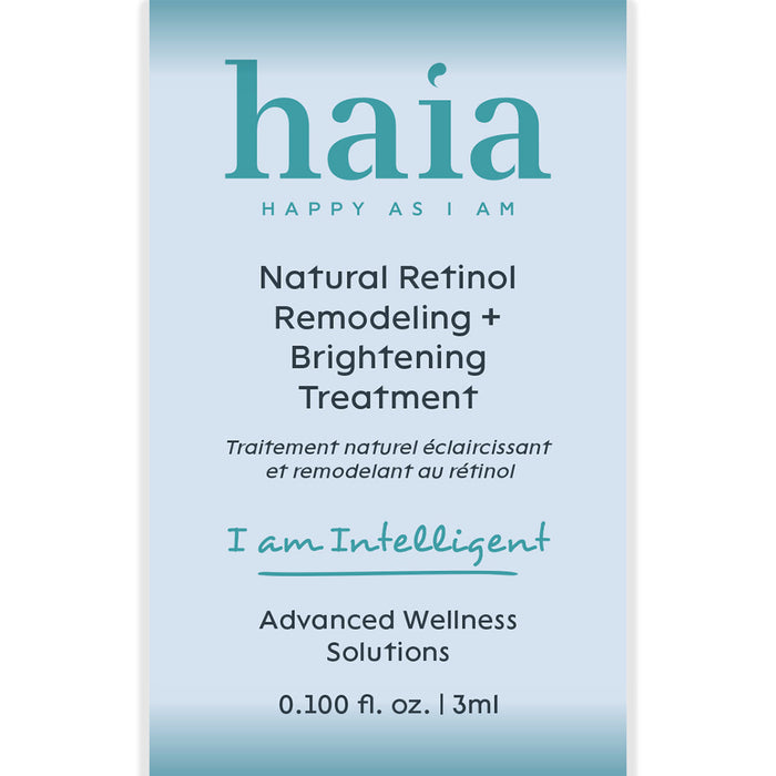 DISCONTINUED - I am Intelligent | Natural Retinol Remolding + Brightening Treatment | haia