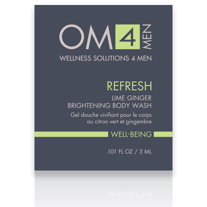 DISCONTINUED - Refresh: Lime Ginger Brightening Body Wash | OM4Men