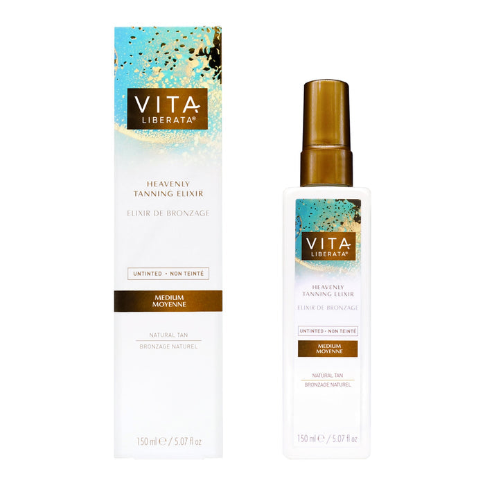 DISCONTINUED - Untinted Heavenly Tanning Elixir Medium 150mL | Vita Liberata