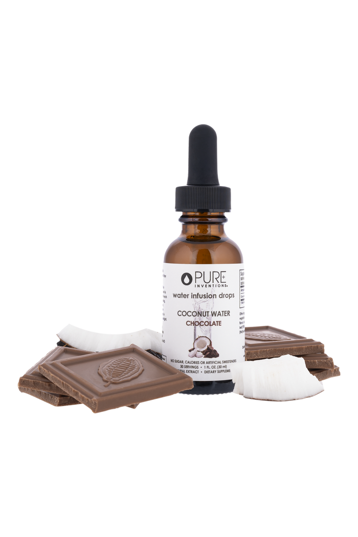 DISCONTINUED -Coconut Chocolate Water Infusion Drops | Pure Inventions