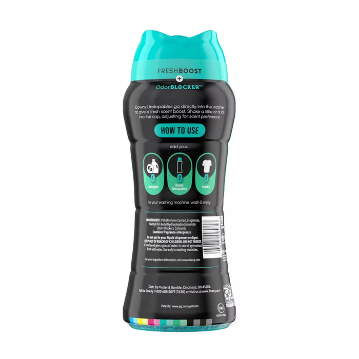 Downy Unstopables Fresh In-Wash Scent Booster - 12.2 oz - 4 Pack